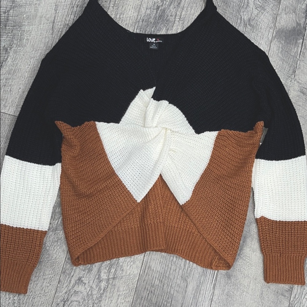 Knit sweater